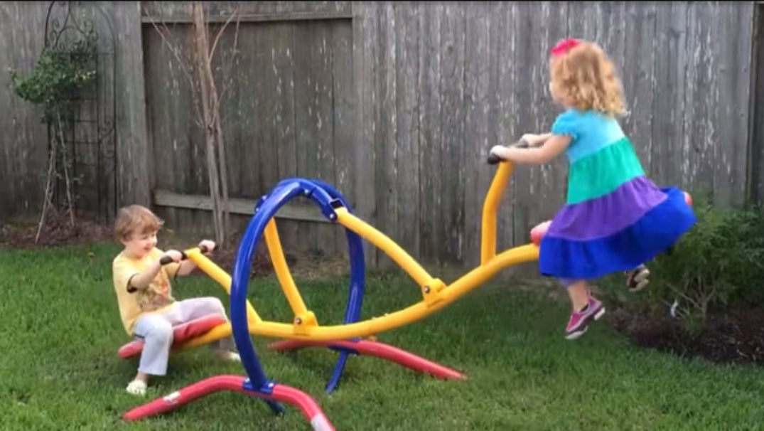 Two Child Rocking Seesaw