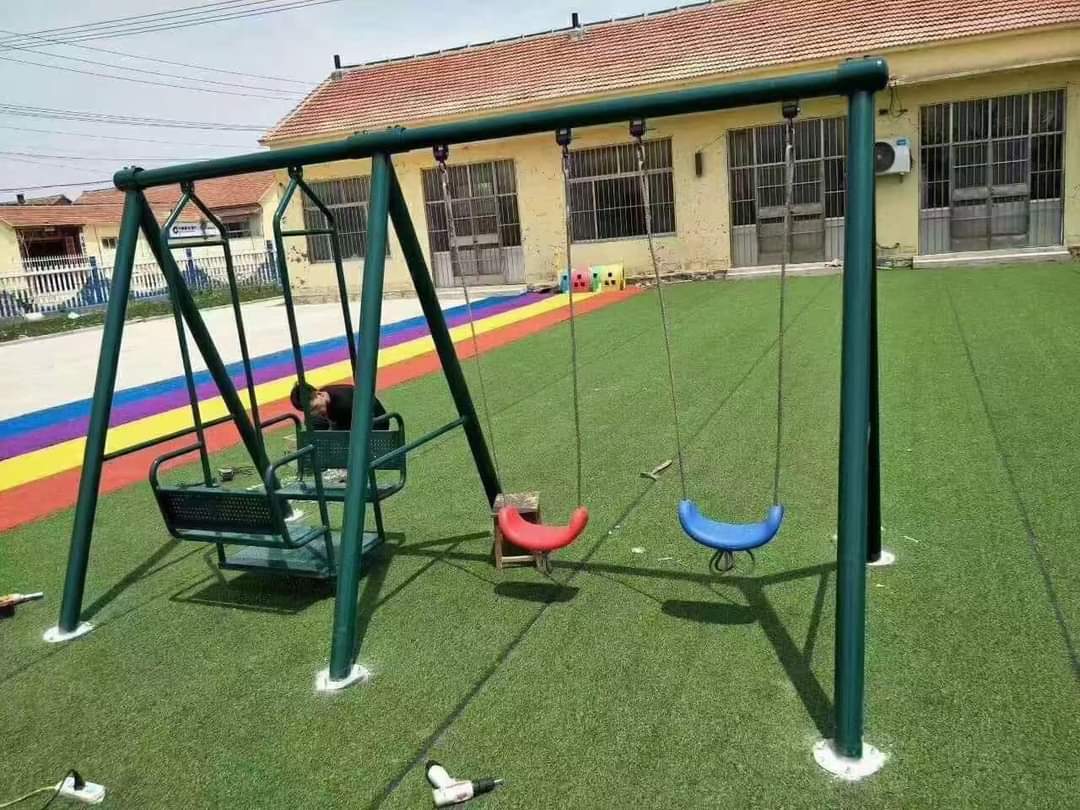 Multi Seat Playground Swing Set