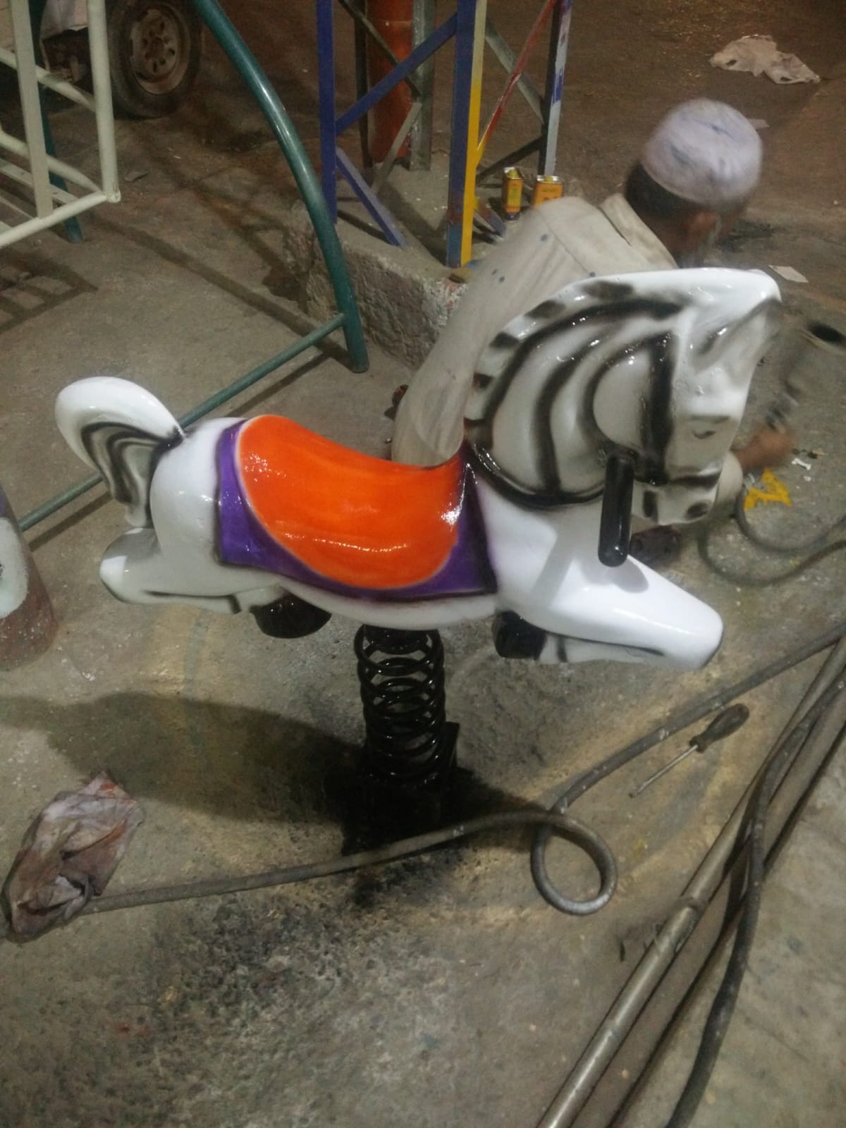Horse Playground Spring Rider