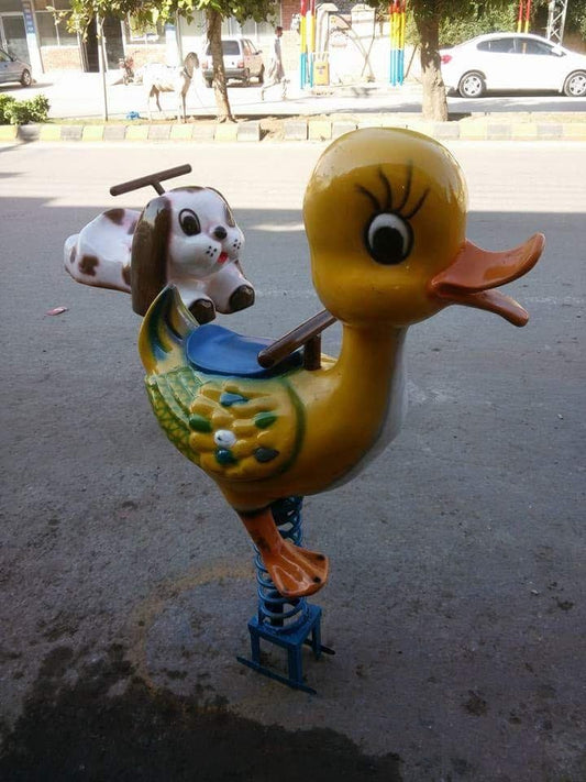 Duck and Puppy Spring Rider