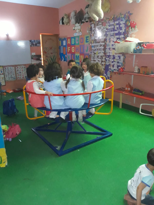 Indoor Round Children's Merry Go Round