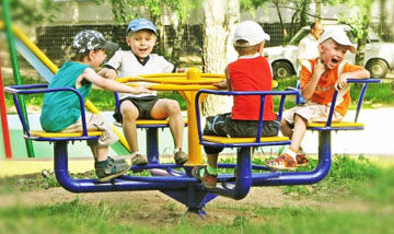 Four Seat Playground Merry Go Round