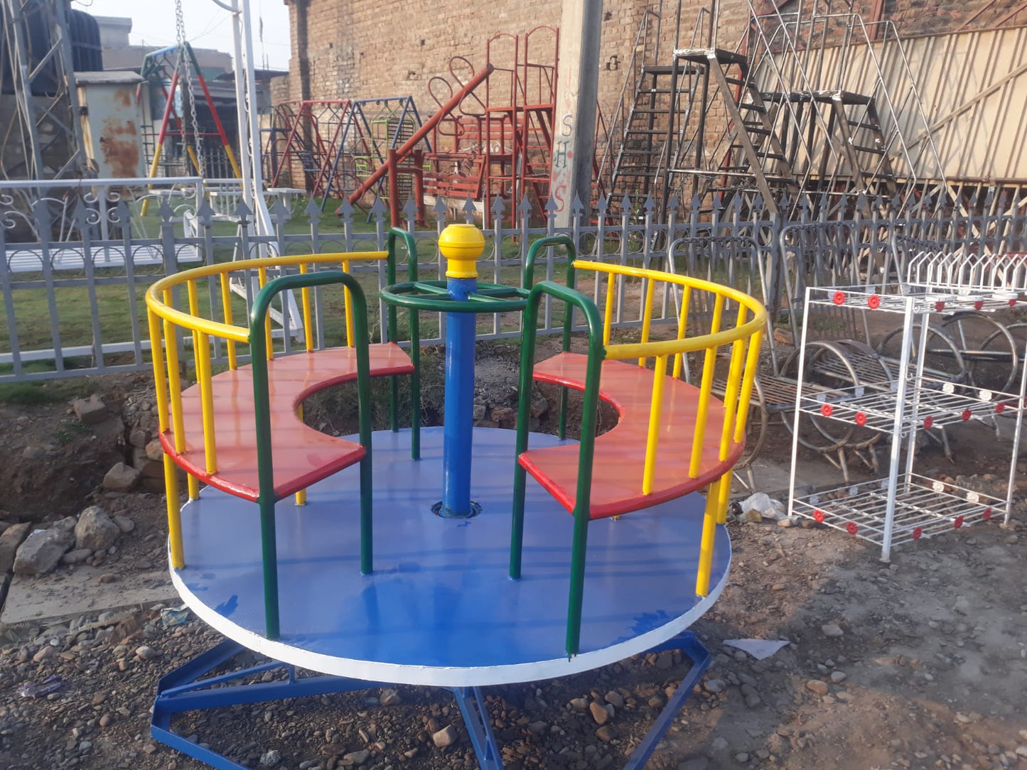 Outdoor Circular Merry Go Round