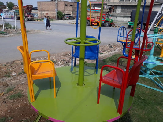Four Seat Metal Merry Go Round